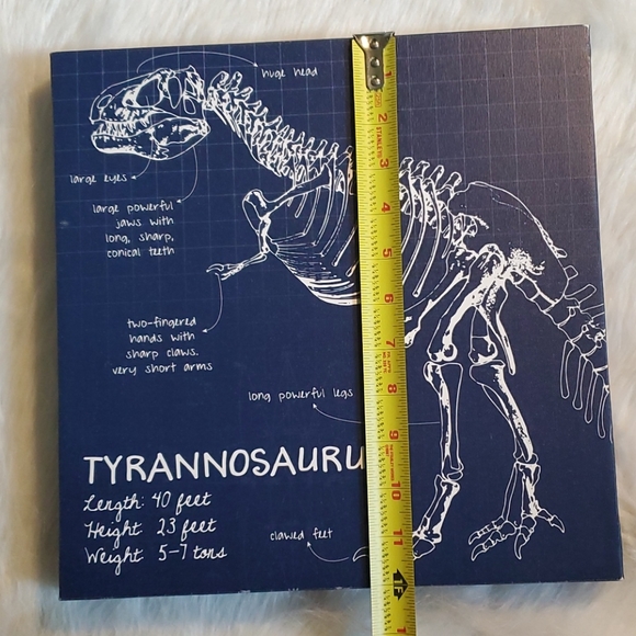 Like New! Canvas Dino Wall Art. - Picture 14 of 14